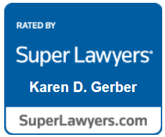 Rated by Super Lawyers Karen D. Gerber
